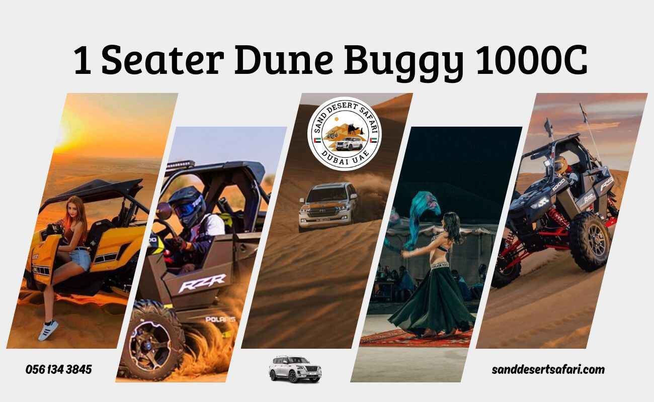 1 Seater Dune Buggy Rental Dubai 1000C