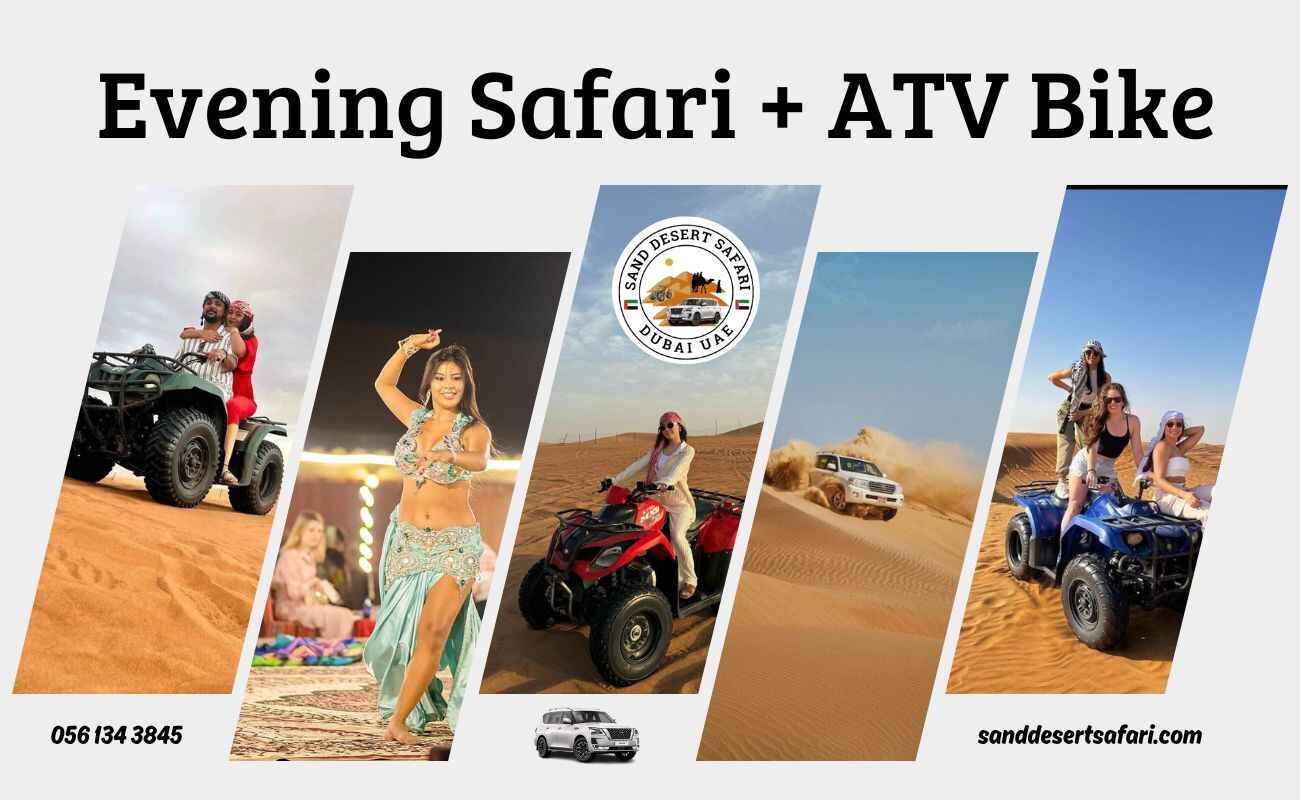 Evening Desert Safari Quad Bike