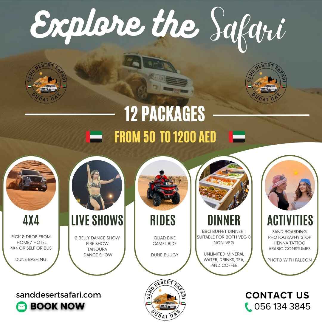 Dubai Desert Safari Packages