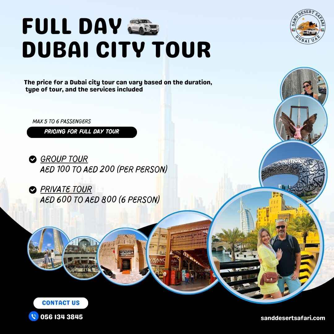 Full day dubai city tour