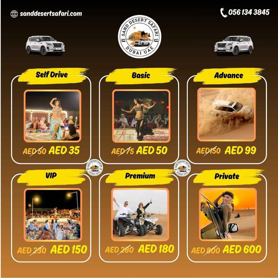 Best Desert Safari Deals in Dubai