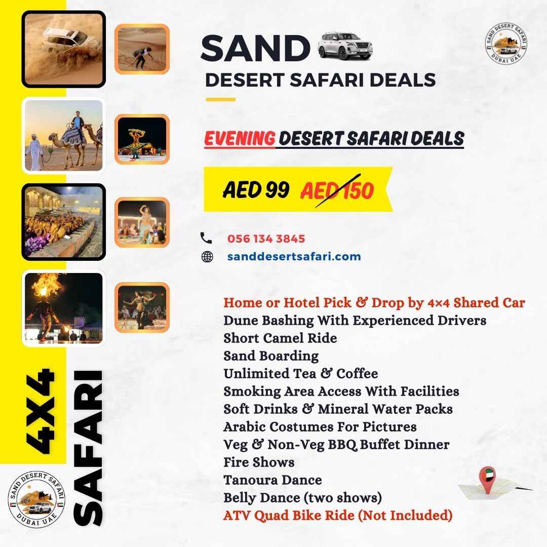 Desert Safari Dubai Ticket