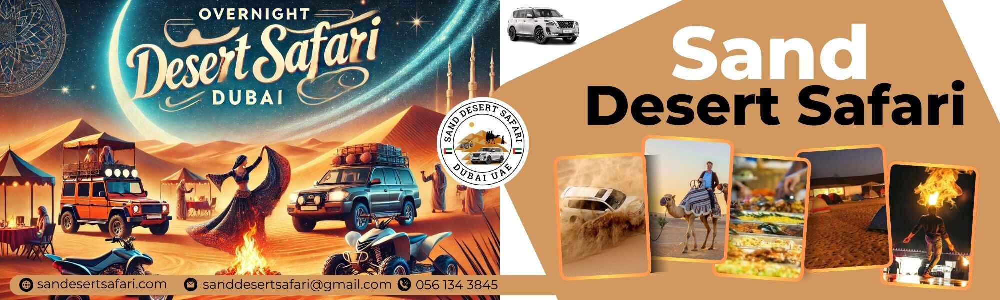 Overnight desert safari dubai